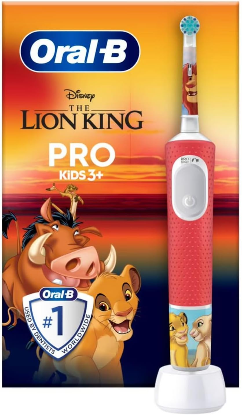 Oral-B Pro Kids Lion King Electric Toothbrush Designed by Braun