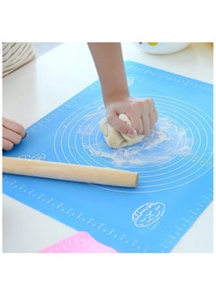 Generic Large Silicone Baking Mat for Pastry rolling with measurements - Multi Color  - Image 5