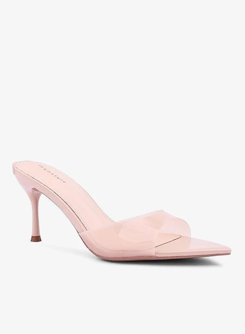 أيقون كعب مفتوح مطرز