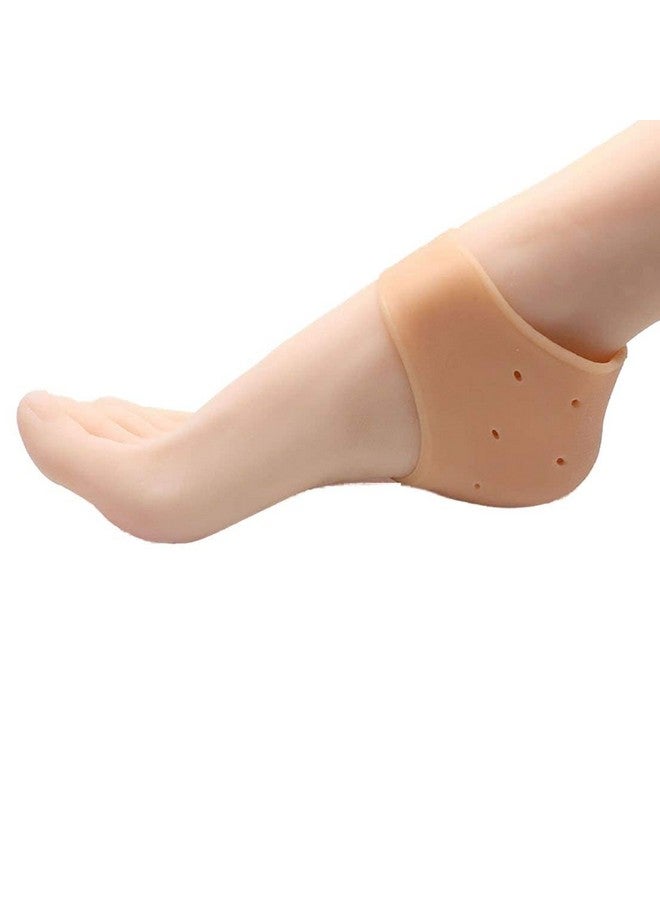 Drumstone (ùó¶ùóΩùó≤ùó∞ùó∂ùóÆùóπ ùü≠ùü¨ ùòÜùó≤ùóÆùóøùòÄ ùó™ùóÆùóøùóøùóÆùóªùòÅùòÜ) Anti-Crack Silicone Gel Heel Pad Socks - Pain Relief, Cracked Heel Repair & Foot Care for Men & Women - Image 1