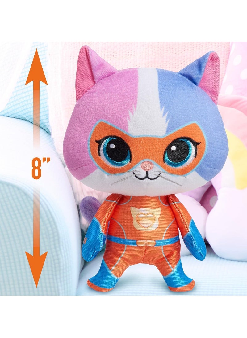 Junior SuperKitties Small Plush Animal,Buddy,Kitten,Children's Toy,For Ages 2 and Up - Image 2