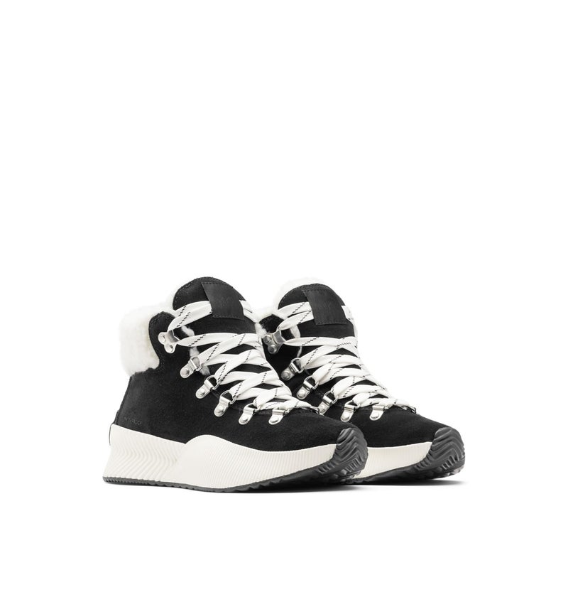 Sorel Women's Out N About LLL Conquest Waterproof - Black, Sea Salt - 6 - Image 1