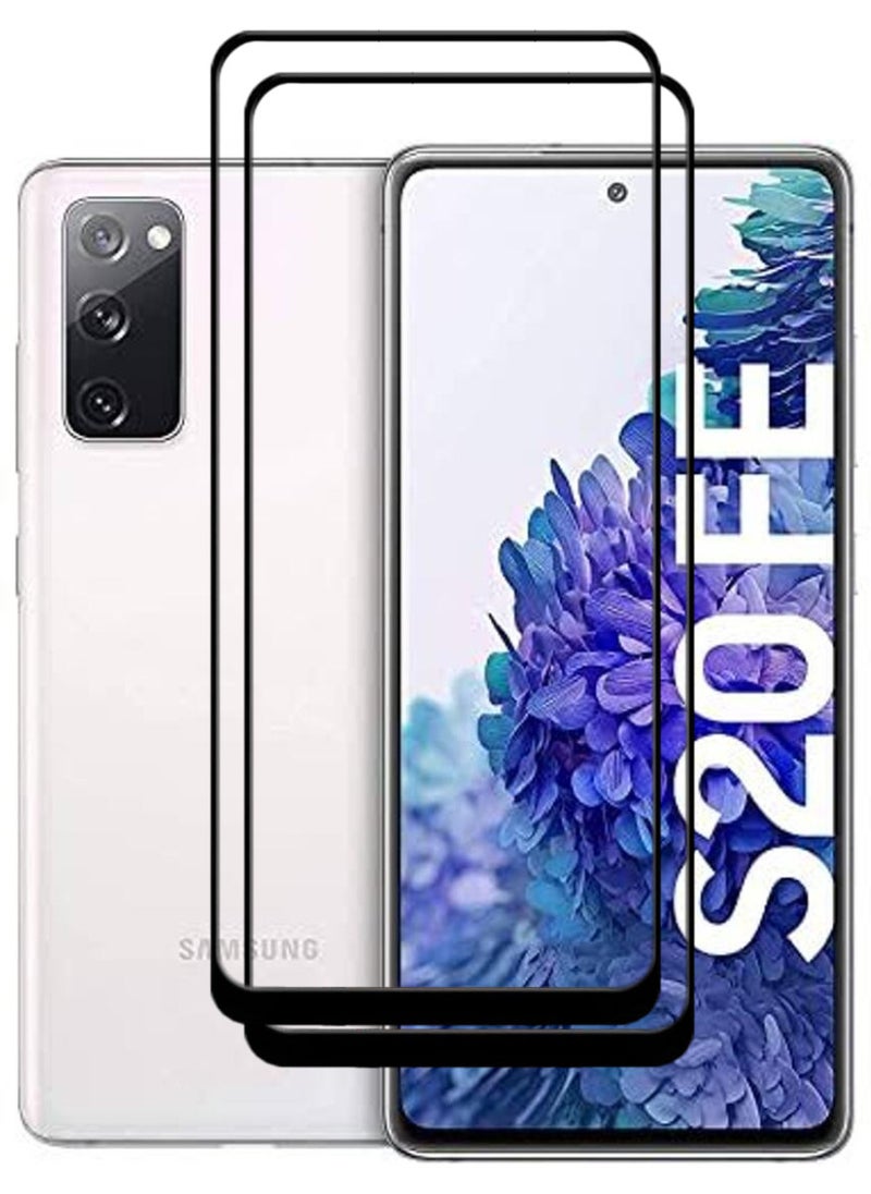 ACLIX 2 Pieces Antistatic ESD Dustproof Premium Quality High Definition Tempered Glass Screen Protector Designed For Samsung Galaxy S20 FE - Image 1