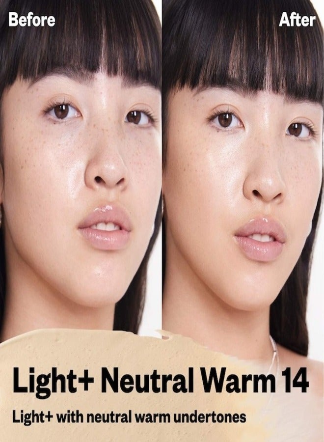 KOSAS BB Burst Tinted Moisturizer Gel Cream with Copper Peptides - Light+ Neutral Warm 14 - Light+ With Neutral Warm Undertones 30ml - Image 2