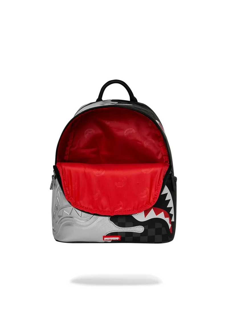 SPRAYGROUND  SILVER SIDE DRIP SAVAGE BACKPACK  | Best Price UAE
