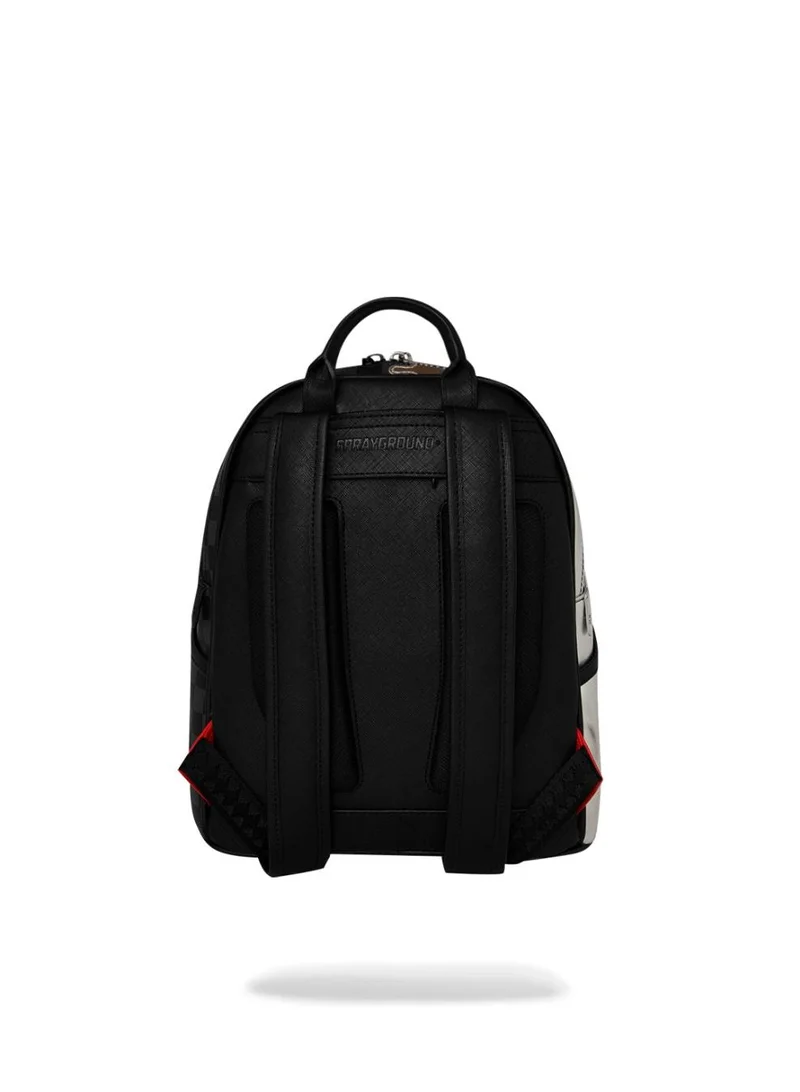 SPRAYGROUND  SILVER SIDE DRIP SAVAGE BACKPACK  | Best Price UAE