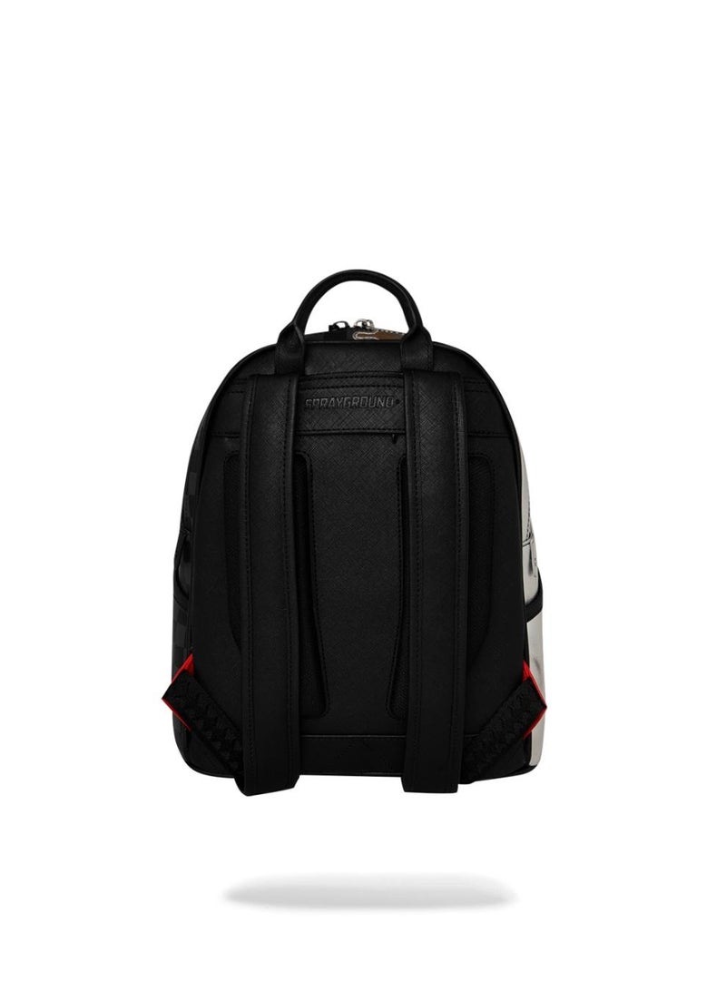 SPRAYGROUND حقيبة ظهر سافاج بظهر قطرة فضية - Image 3