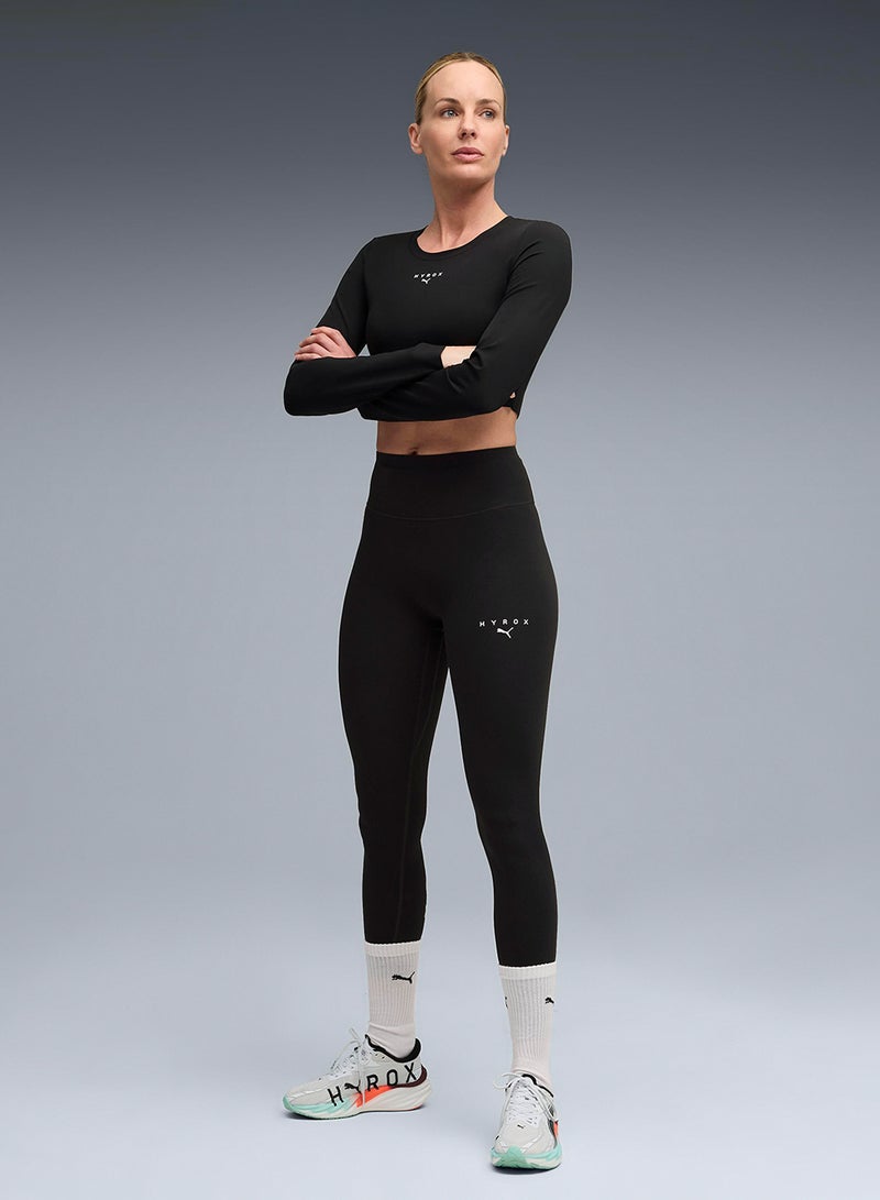 PUMA Hyrox Shapeluxe Cropped T-Shirt - Image 3