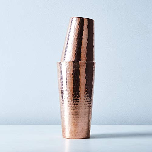 Sertodo Copper Boston Shaker Set | 16oz and 25oz Cups | 100% Pure Copper, Heavy Gauge, Hand Crafted | Professional Mixologist's Choice Cocktail Shaker - Image 2