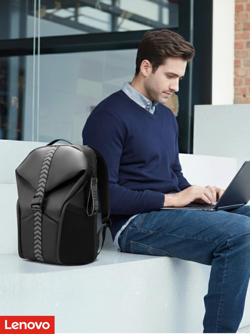 Lenovo Legion Gaming Laptop Backpack GB700 – Extra Large, Fits Up to 16-Inch Computer – Anti-Theft Lock, Damage Protection, Water-Resistant Travel Bag with Organized Compartments – Black - Image 4