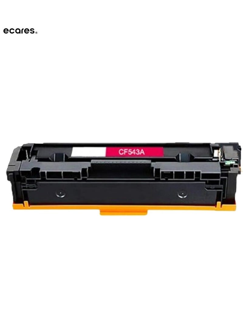 إيكاريس® خرطوشة حبر متوافقة 203A CF543A تستخدم لطابعة Laserjet M254dw M254nw MFP M280 M280nw M281cdw M281fdn M281fdw (Margenta) - Image 1