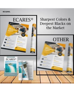 ECARES ECARES® 203A Compatible Toner Cartridge CF543A  Use for Color Laserjet M254dw M254nw MFP M280 M280nw M281cdw M281fdn M281fdw Printer (Margenta)  - Image 2