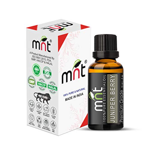 MNT Juniper Berry Essential Oil 100% Pure Natural & Undiluted Therapeutic Grade for Aromatherapy, Skincare (15ML) - Image 2