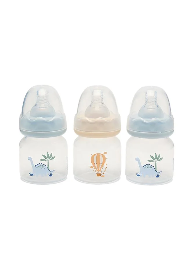 أطفال وأكثر Babies & More Baby Blue PP Feeding Bottle 60ml (Pack of 3)
