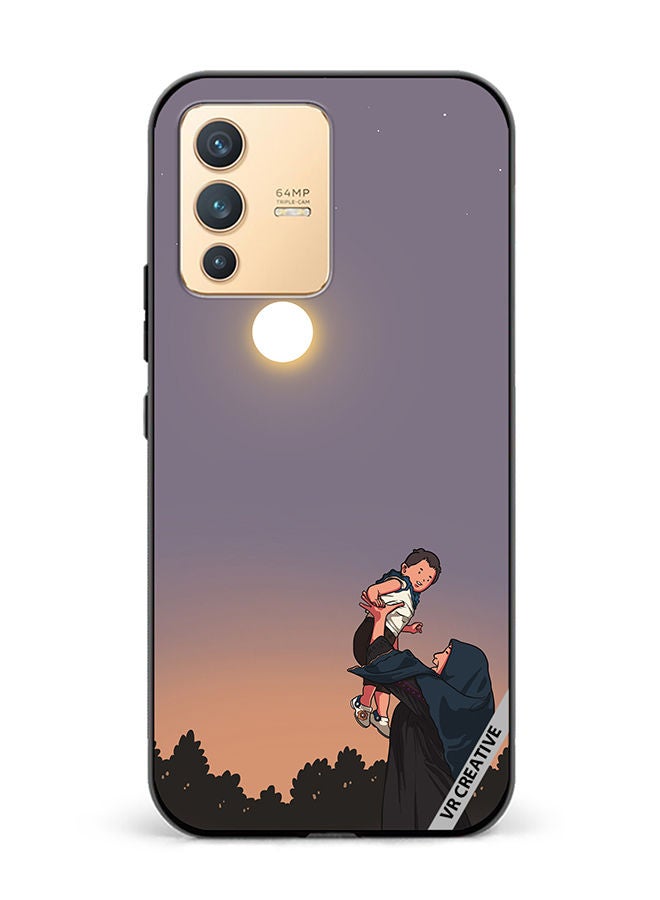 VR CREATIVE Protective Case Cover For Vivo V23 5G Last Child Design Multicolour - Image 1
