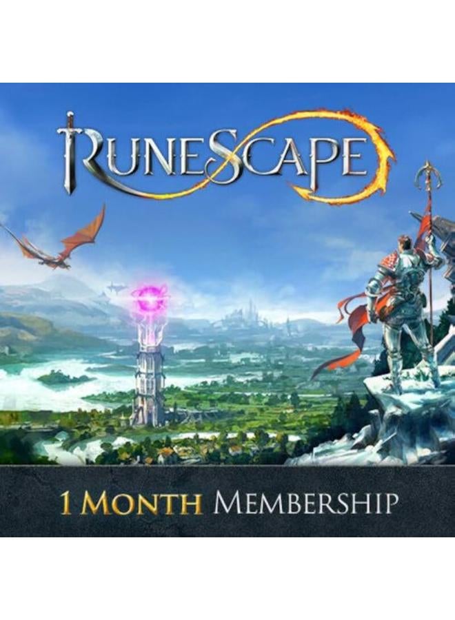 RuneScape 30 Days Membership Time Card - Multilanguage