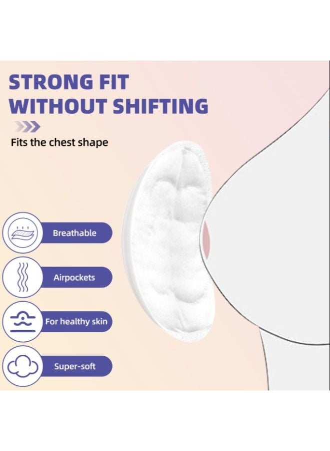 Seednur Breast Pads, Disposable Nursing Pads, Ultra Thin & Soft Skin Touch Breast Pads,  Skin-Friendly, 3D Stereoscopic Highly Absorbent & Comfortable To Use, 100 Counts - Image 3