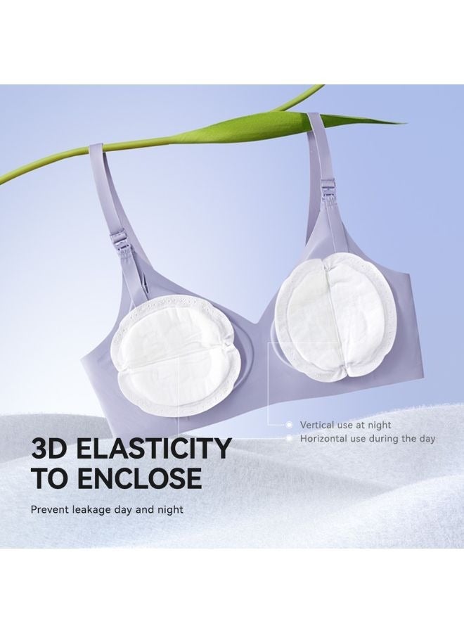 Seednur Breast Pads, Disposable Nursing Pads, Ultra Thin & Soft Skin Touch Breast Pads,  Skin-Friendly, 3D Stereoscopic Highly Absorbent & Comfortable To Use, 100 Counts - Image 2