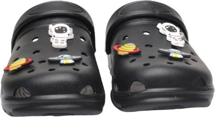 Liger Non-Slip Sole Sea Beach Pool Kids Slippers Black  - Image 5