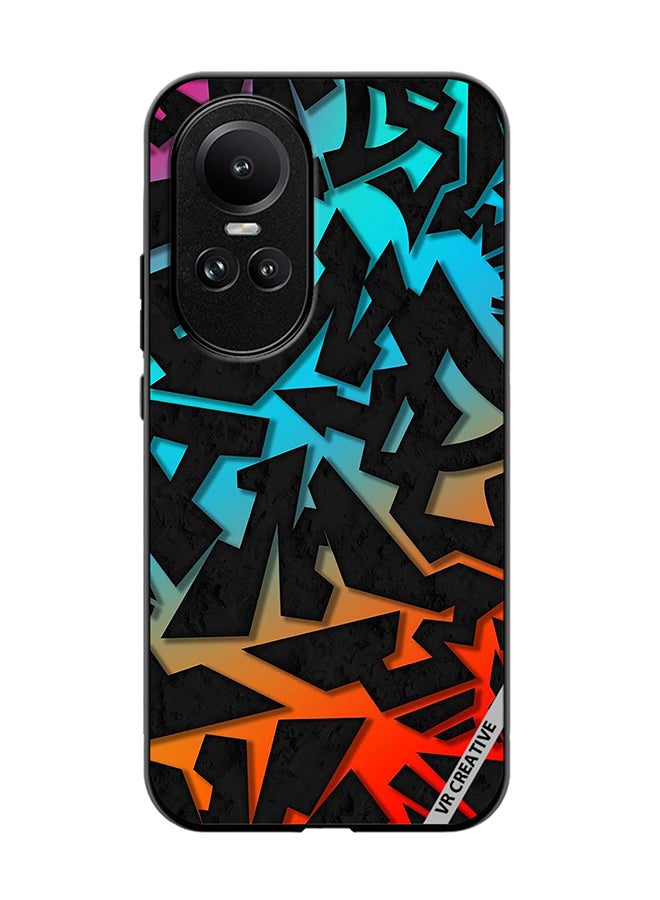 VR CREATIVE Protective Case Cover For Oppo Reno 10 Pro Design Multicolour - Image 1