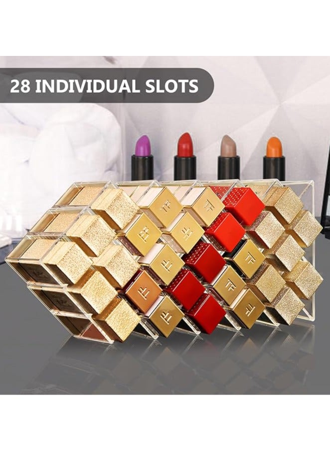 ORiTi Lipstick older Organizer Stackable Fish Shape Lipstick Tower Lip Gloss Storage Stand Perect for Lipgloss Organizer Makeup l - Image 2