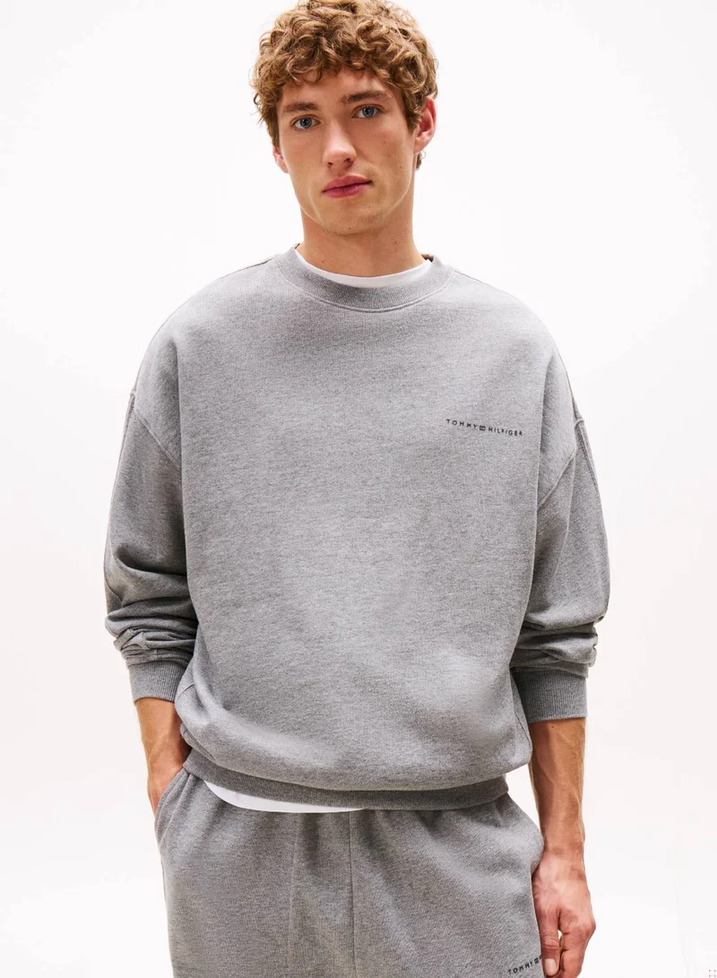 TOMMY HILFIGER TH Original Tonal Logo Lounge Sweatshirt