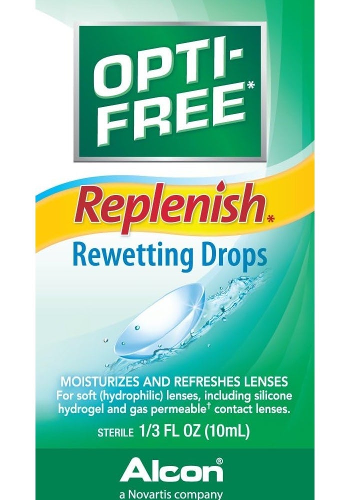 Opti-Free Replenish Rewetting Drops, 10-mL - Image 2