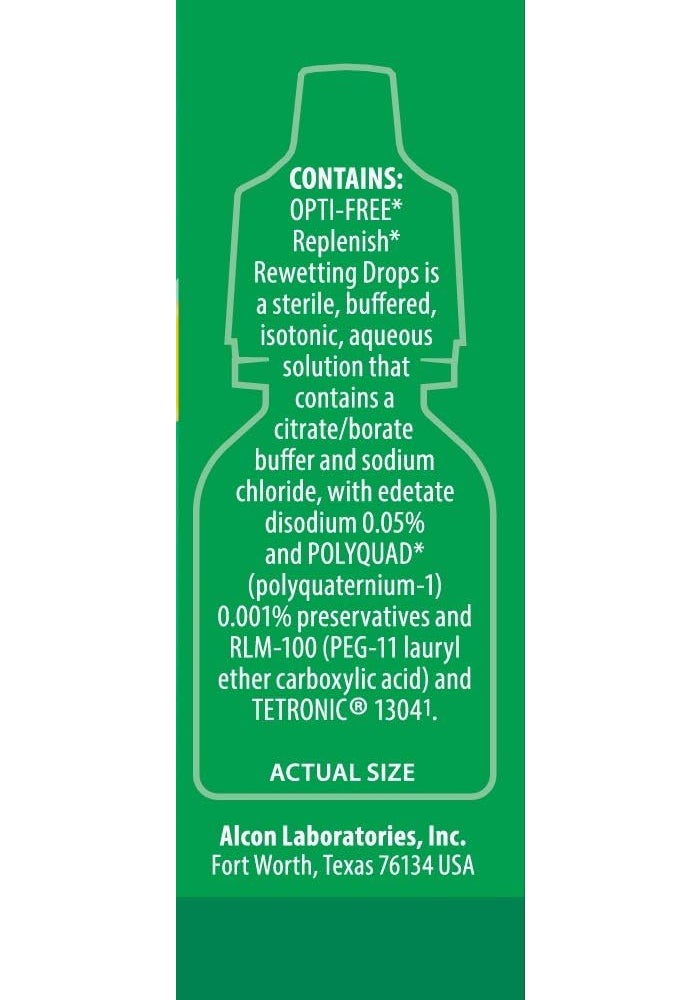 Opti-Free Replenish Rewetting Drops, 10-mL - Image 4
