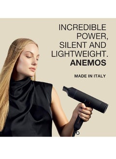 ELCHIM Hair Dryer - Ultra-Light, Quiet, Professional Micro-Brushless Digital Motor For All Hair Types - Anemos Hair Dryer  - Image 3