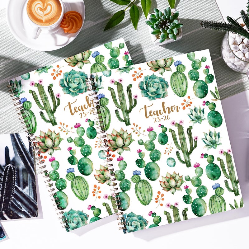MaaIbok 2025-2026 Teacher Planner - Lesson Planner 2025-2026 from Jul 2025 - Jun 2026, 8.5'' x 11'', Lesson Plan Book, Weekly & Monthly Calendarr with Quotes - Image 2