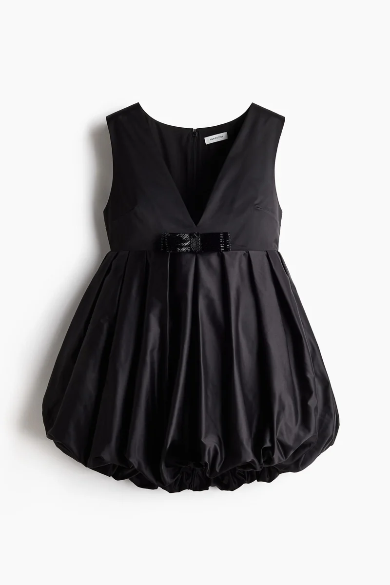 H&M Bubble-hem mini dress