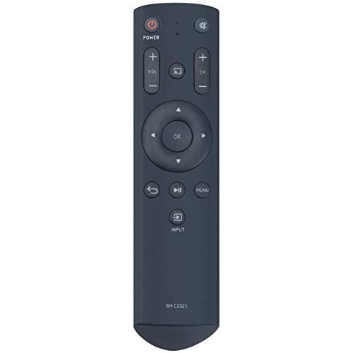 WINFLIKE RM-C3321 Replacement Remote Control fit for JVC TV LT-55MA875 LT-49MA875 LT-43MA875 LT-65MA875 - Image 1