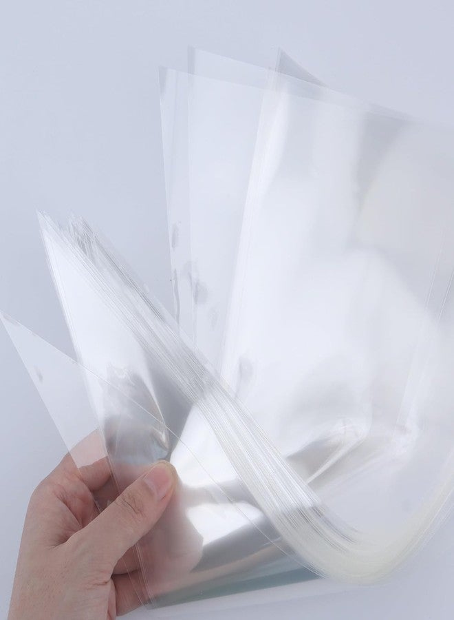 Nelisylux Cellophane bags,100 Pcs 7x15 Inch Clear Cellophane Treat Bags Carrot Cone Shaped Treat Bag with Twist Ties Plastic Popcorn Bags Cotton Candy Bag for Easter Party Favors Baby Shower Birthday Gift - Image 5