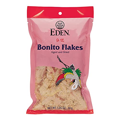 Eden Japanese Bonito Flakes Shaved Skipjack Tuna Katsuobushi  Traditionally Aged and Dried Hardwood Smoked Make Dashi and Miso Soup 105 oz - Image 1