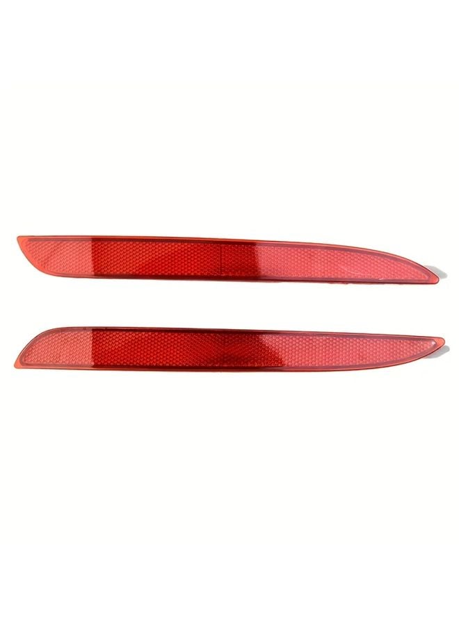 1 Pair Rear Bumper Reflector for Mazda 3 BL 2009 2013 Durable ABS Plastic Safety - Image 1