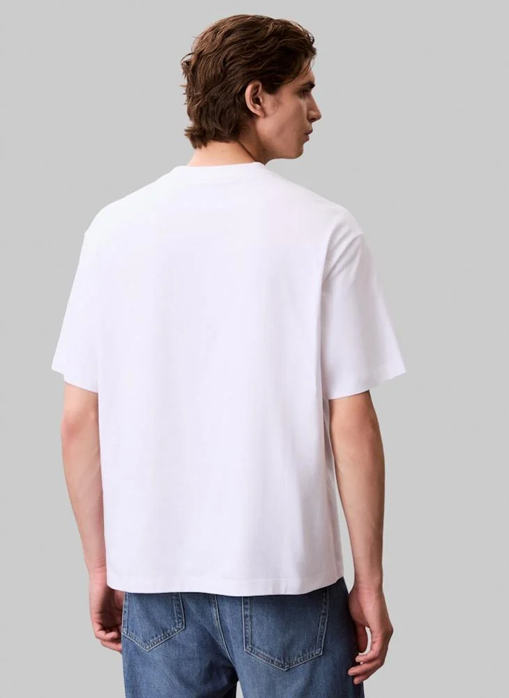 كالفن كلاين جينز Graphic Relaxed Fit T-Shirt