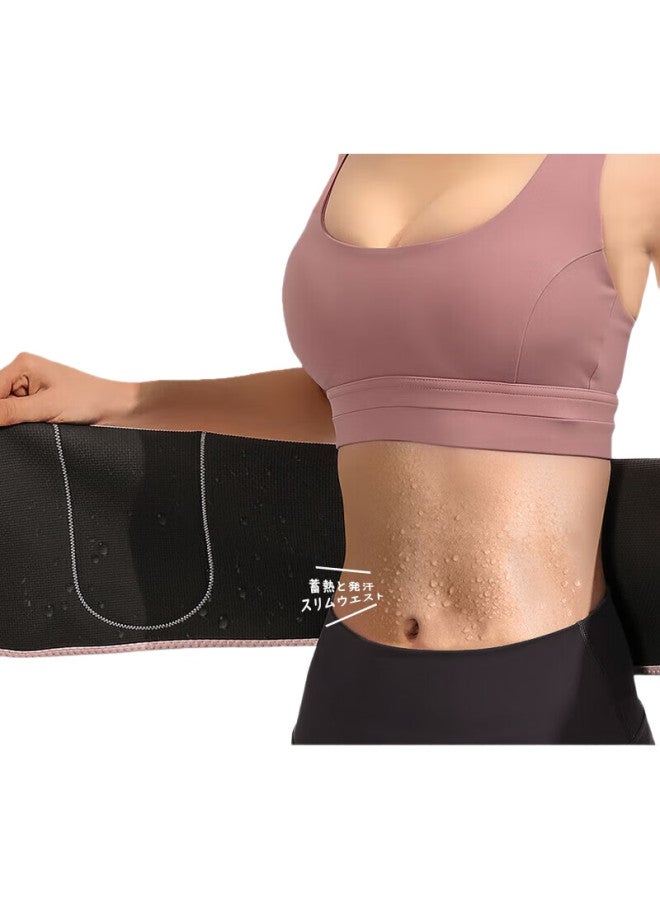 Cralvkoin Brand Sweat-Inducing Fat-Burning Waist Belt, Fitness Waist Trainer, Weight Loss, Summer Waist Support, Deep Squat, Belly Fat Reduction, Body Shaping For Women - Image 3