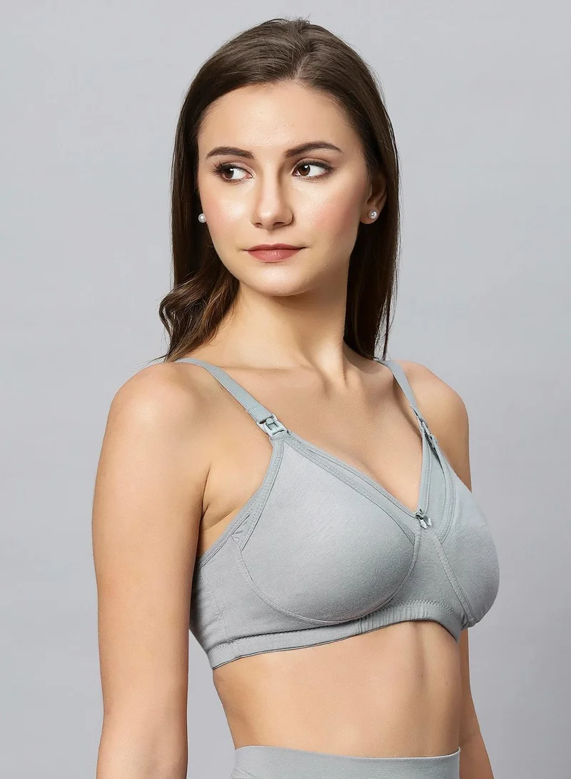 TUMMY  TUMMY Bamboo Cotton Breast Feeding Nursing Bra Combo Pack of 2pc for Women | Best Price UAE