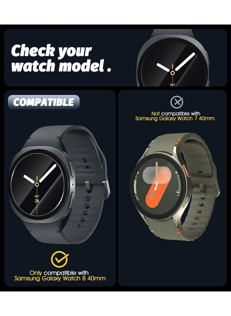 إكس ليفيل سامسونج غالاكسي ووتش 8 40 مم حامي الشاشة - Image 2