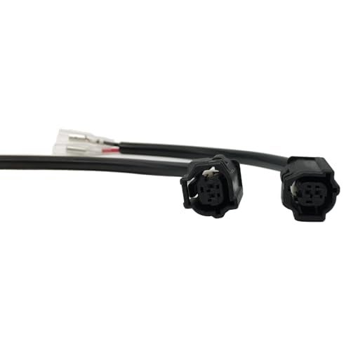 SPNUVR 2Pcs 6.69" Motorcycle Light Line Compatible with YAMAHA MT03 MT07 MT09 MT10 Tracer 7 Gt Xsr 700 Yzf R1 R6 R7 Turn Signals Connector Semaphore Adapter Blinker Indicators Wire Plug - Image 4