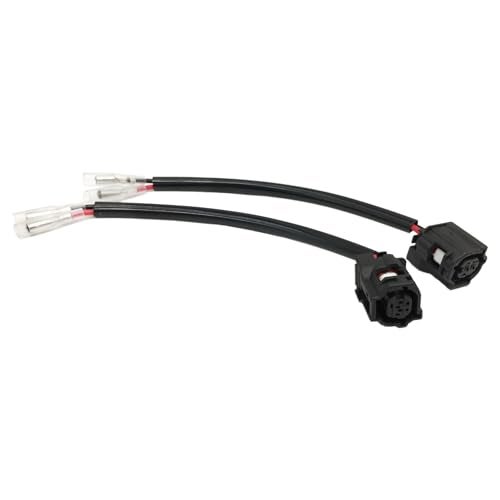 SPNUVR 2Pcs 6.69" Motorcycle Light Line Compatible with YAMAHA MT03 MT07 MT09 MT10 Tracer 7 Gt Xsr 700 Yzf R1 R6 R7 Turn Signals Connector Semaphore Adapter Blinker Indicators Wire Plug - Image 1
