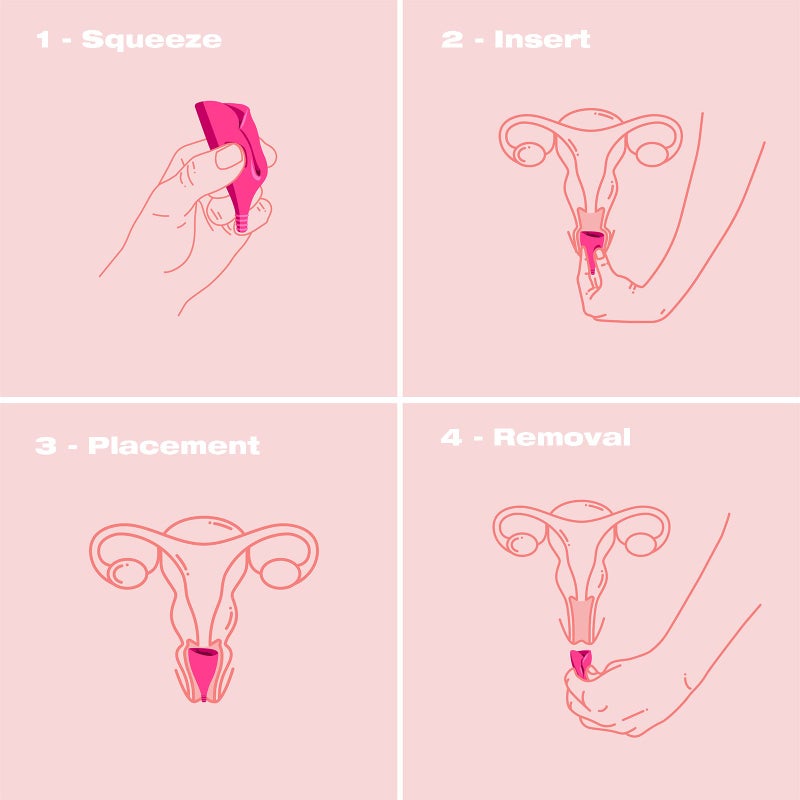 Intimina Lily Cup - Thin Menstrual Cup, Period Cup, Disposable Menstrual Cups with Up to 8 Hours Use (Size B) - Image 5