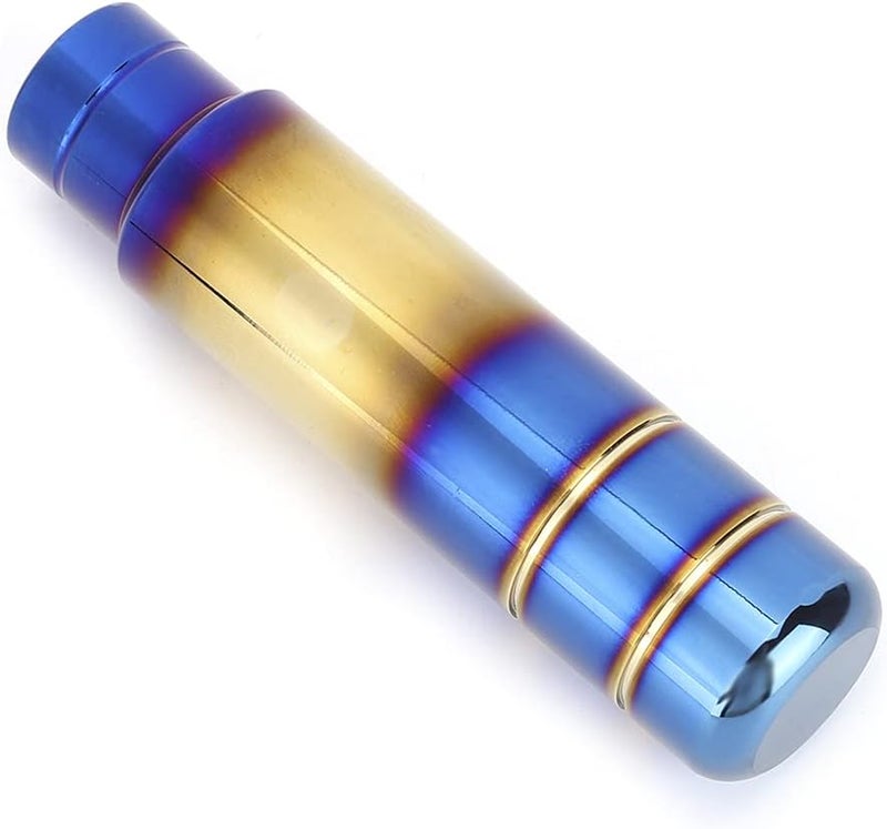 Universal Car Gear Shift Knob, Aluminium Alloy Shift Lever Handle, Ergonomic Design with Smooth Finish, Replacement for Manual Transmission Cars and SUVs (（13CM）) - Image 3