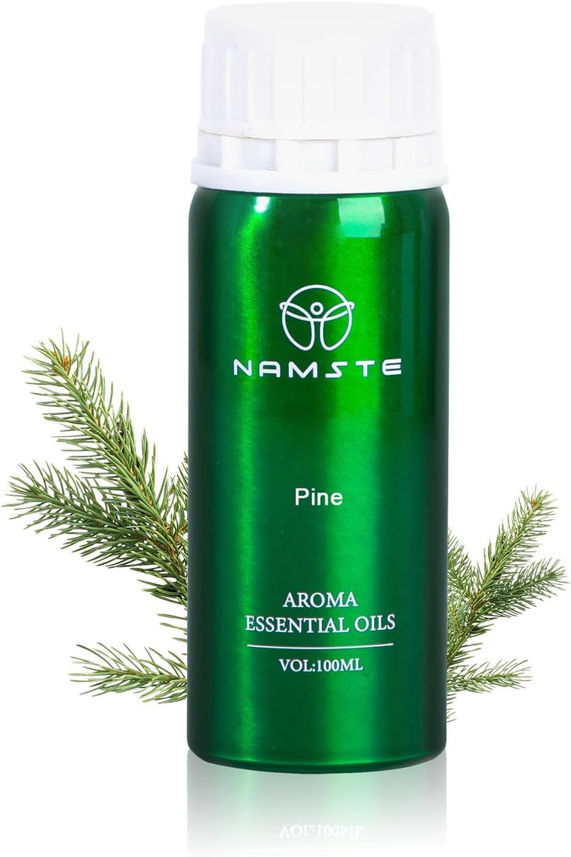 3.38 Fl. Oz Pine Aroma Essential Oil - 100% Pure And Natural Essential Oils for Diffusers | Aromatherapy Oil for Relaxation, Sleep - Image 1