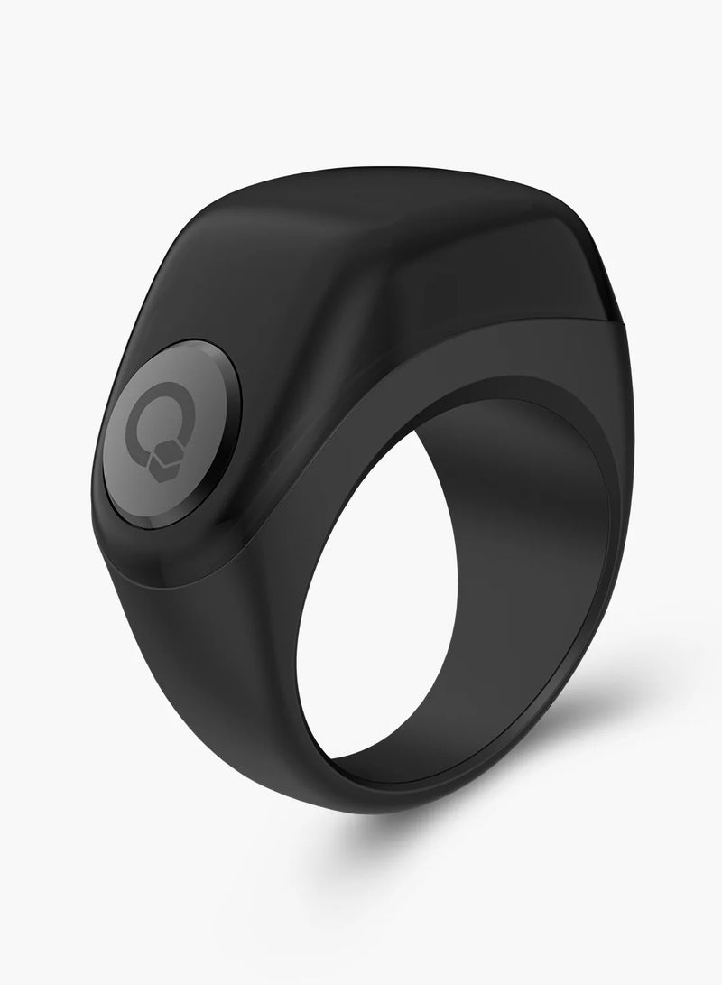 UMEOX Digital Counter Tasbeeh 3 Size Compatible SMART Zikr Plastic Ring Gray - Image 2