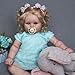 JIZHI Lifelike Reborn Baby Dolls 20Inch Feeling RealisticNewborn Adorable Playful Real Life Baby Dolls with Feeding Kit Gift Box for Kids Age 3 - Image 4