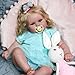 JIZHI Lifelike Reborn Baby Dolls 20Inch Feeling RealisticNewborn Adorable Playful Real Life Baby Dolls with Feeding Kit Gift Box for Kids Age 3 - Image 3