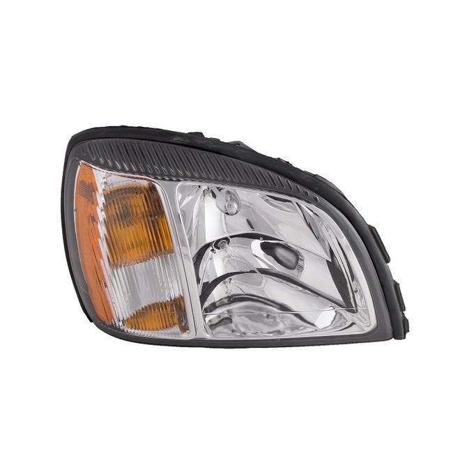 Chrome Housing Halogen Headlight Compatible With Cadillac Deville 20042005 Includes Right Passenger Side Headlamp