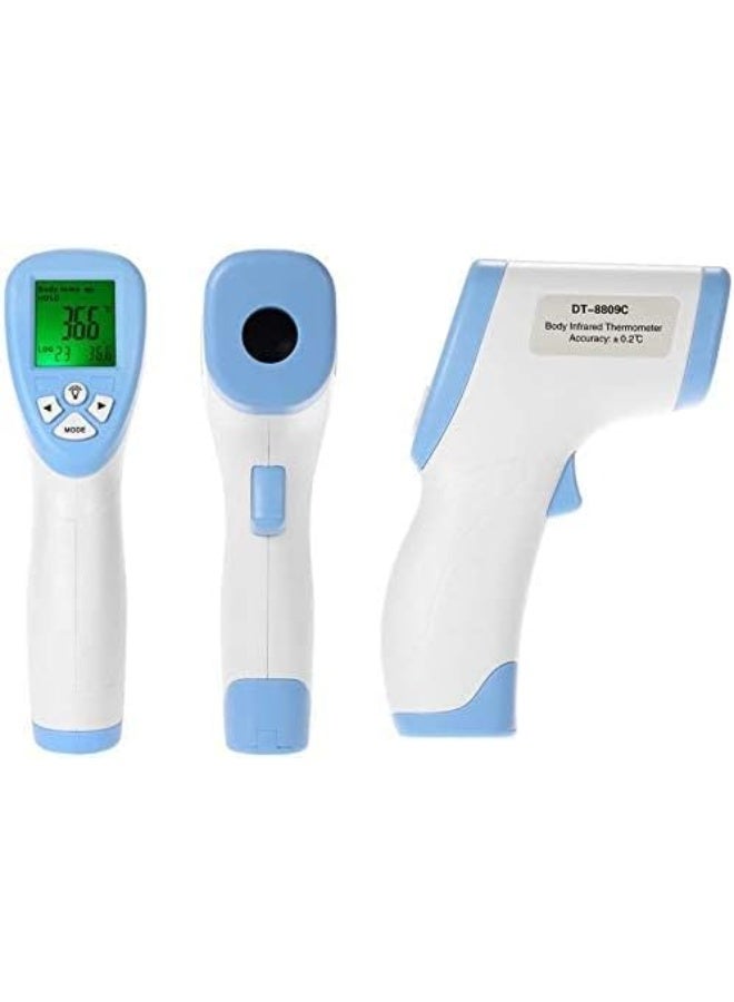 Digital LCD Non-Contact Infrared Thermometer – Fast Forehead & Body Surface Temperature Measurement with Data Hold Function - Image 2