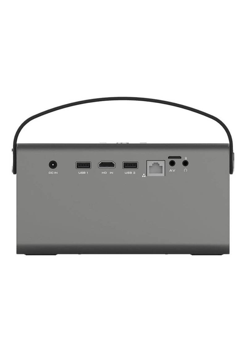 كروني جهاز عرض V7pro HD 1080P ثلاثي الأبعاد مع مكبر صوت BT، جهاز عرض DLP الذكي Pro  - Image 3